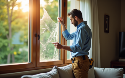 Vitrier d'urgence : que faire en cas de vitre brisée à la maison ?
