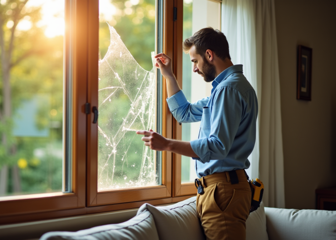 Vitrier d'urgence : que faire en cas de vitre brisée à la maison ?